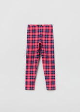 Ovs Girls Checked Leggings